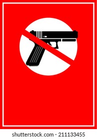 no gun sign