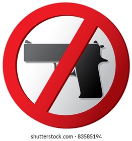 no gun sign