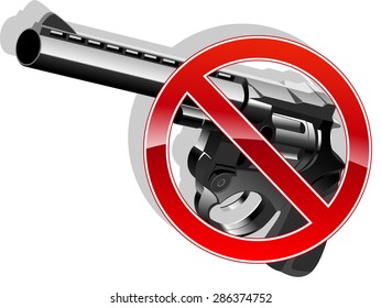 no gun sign. vector illustration 4