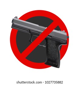 no guns sign