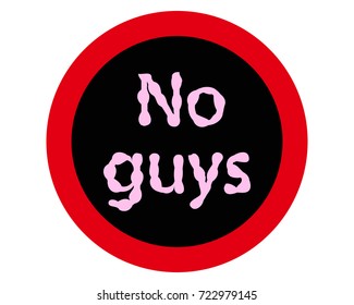 no guys on a white background, vector clip art