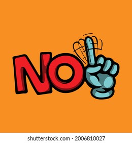 No hay un concepto de vector de señalización manual. Ilustración de símbolos prohibida, prohibida y restringida