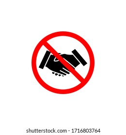 No Handshake Icon Vector Illustration Good Stock Vector (Royalty Free ...