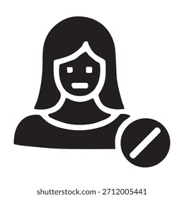 No Harassment icon or logo isolated sign symbol vector illustration - high quality black style vector icons