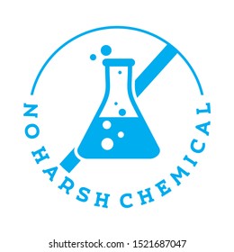 No Harsh Chemical skincare logo icons (steroid free, no harsh chemical, organic ingredients, paraben free, gluten free)