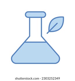 No Harsh Chemicals icon vector stock illustration.