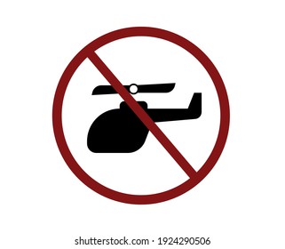 No helicopter vector icon.  Editable stroke. Symbol in Line Art Style for Design, Presentation, Website or Apps Elements. Pixel vector graphics - Vector