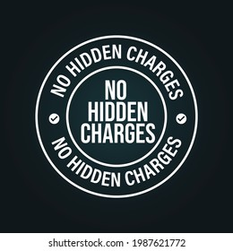 No Hidden Charges Vector Icon
Finance Abstract