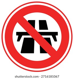 Icono de Vector de autopista que puede modificarse o editarse fácilmente

