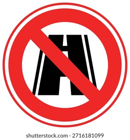 Icono de Vector de autopista que puede modificarse o editarse fácilmente


