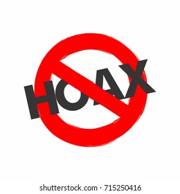 No Hoax Logo Vector Template Design