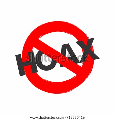 No Hoax Logo Vector Template Design
