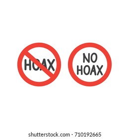 No hoax sign.