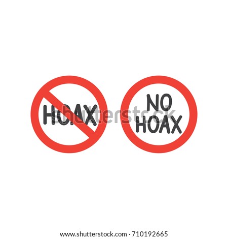 No hoax sign.
