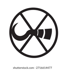No hay icono de gancho para el gráfico profesional.