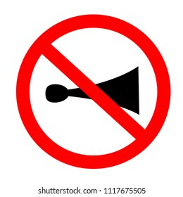 no horn vector sing