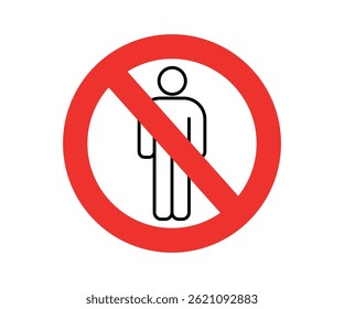 No se prohíbe el acceso humano al Vector de signos