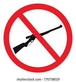 No hunting sign