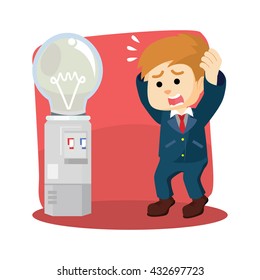 no idea business man