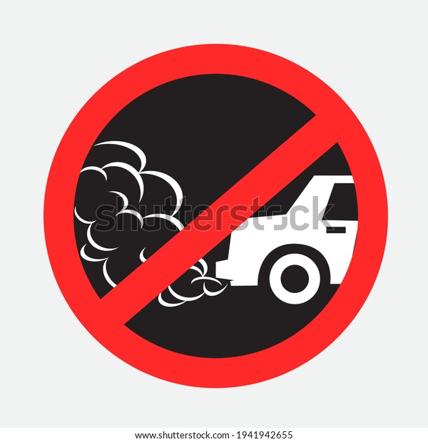 No Idling Turn Engine Off Sign Stock Vector (Royalty Free) 1941942655 ...