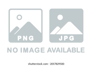 No image jpg, png available. Missing photo image sign  Illustration vector.