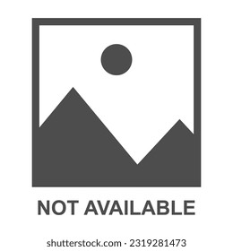 No image vector symbol, missing available icon. No gallery for this moment placeholder .