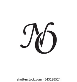 NO initial monogram logo