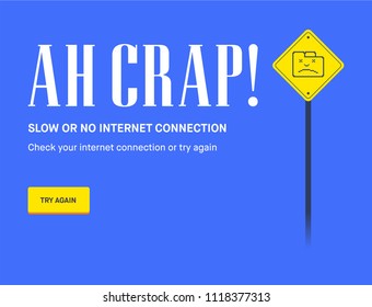 No Internet Webpage design concept. Vector illustration concept of the pixelated browser tab icon. Web Page not loading/opening