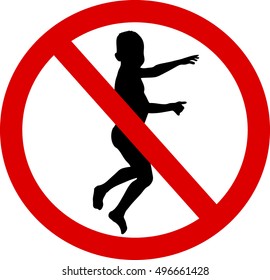 No jump sign