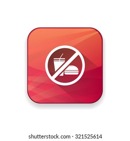 no junk food icon