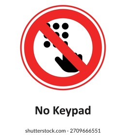 No Teclado Utilice el ícono de Vector que puede modificar o editar fácilmente

