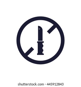 no knife icon