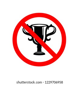 No Label sign ribbons.
