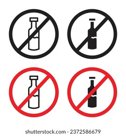 no lactose icon set. dairy free vector symbol. cow milk free allergen sign in black filled and outlined style.