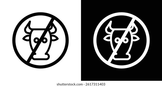 no lactose icon vector for web and mobile app. Symbol isolated.