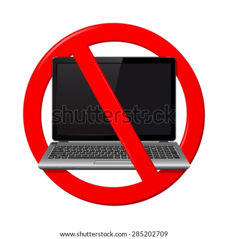 No Laptop Area