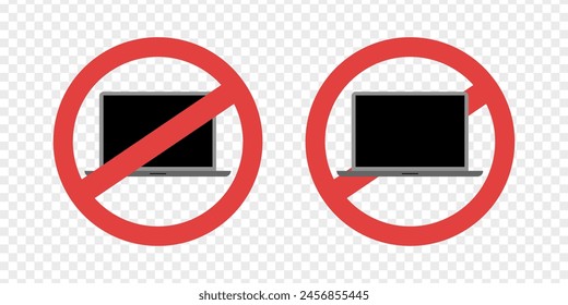 No laptop. Not allowed computer