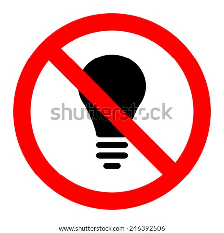 No light icon great for any use. Vector EPS10.