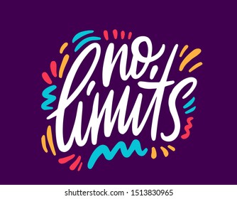 No limits. Brush pen lettering. Can be used for print (bags, t-shirts, home decor, posters, cards) and for web (banners, logos, advertisement).