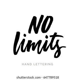 No limits. Brush pen lettering. Can be used for print (bags, t-shirts, home decor, posters, cards) and for web (banners, blogs, advertisement).