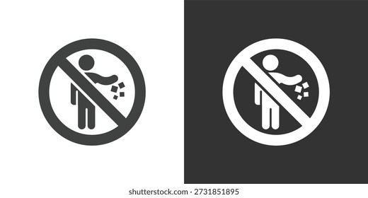 No hay conjunto de iconos de ensuciamiento. Iconos de la serie de glifos sólidos