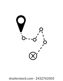 no location icon, vector best flat icon.