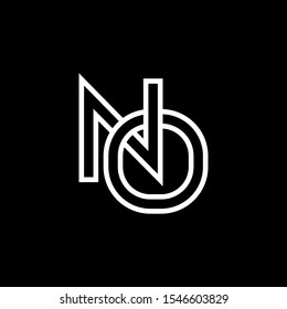 no logo monogram vector logo template