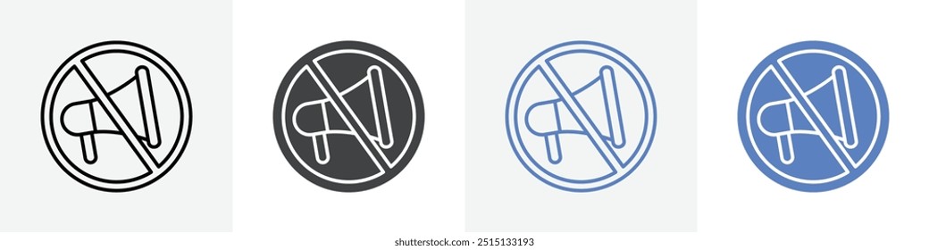 No se utiliza el conjunto de Vectores de iconos de altavoces para la interfaz de usuario de Web o el App