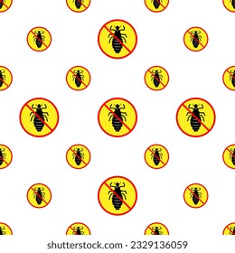 Icono Sin Piernas Patrón Sin Marea, Icono Sin Pulsera, Anticongelante, Insectos Sin Alas, Ilustración De Arte De Vector De Parasito Obligatorio