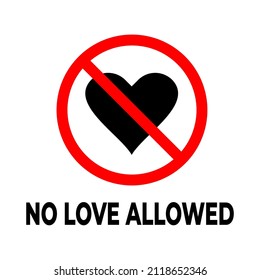 4,874 Forbidden love sign Images, Stock Photos & Vectors | Shutterstock