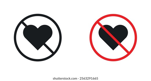 No love sign pack for app and website ui designs.