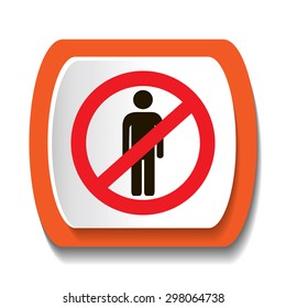No man icon