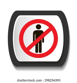 No man icon