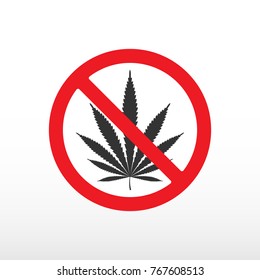 No marijuana icon.